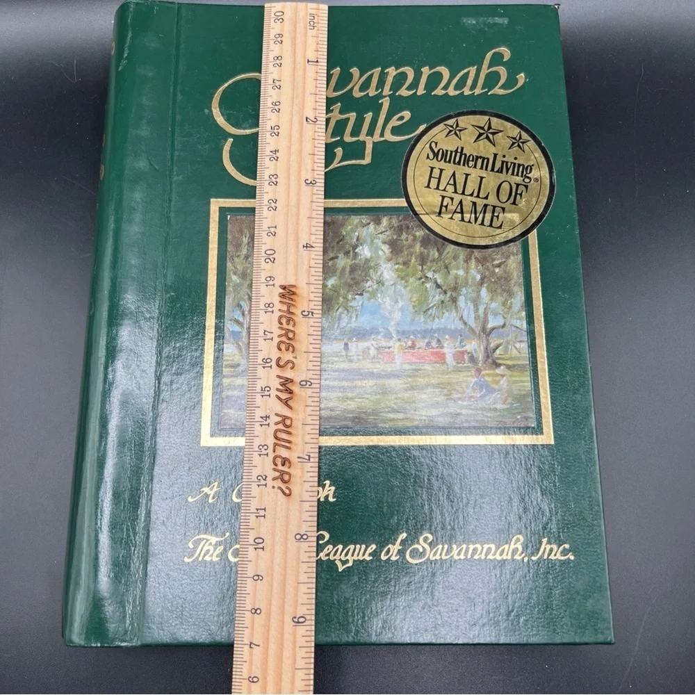 Savannah Style 1980 Spiral Bound HC Cookbook Book Junior League of Savannah